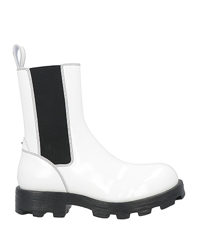 DIESEL Ankle boot D-HAMMER CH W
 White Bovine leather, Polyester
