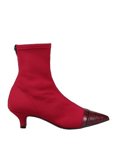 CUPLÉ Stivaletti Mattone Fibre tessili