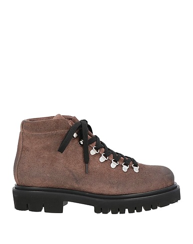ANNA F. Ankle boot Taupe Leather