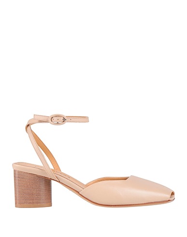 HALMANERA Décolleté Beige Pelle