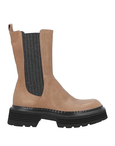 FRU.IT Ankle boot Khaki Soft Leather