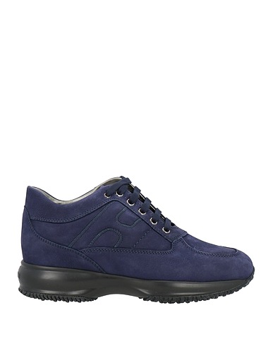 HOGAN Sneakers Navy blue Leather