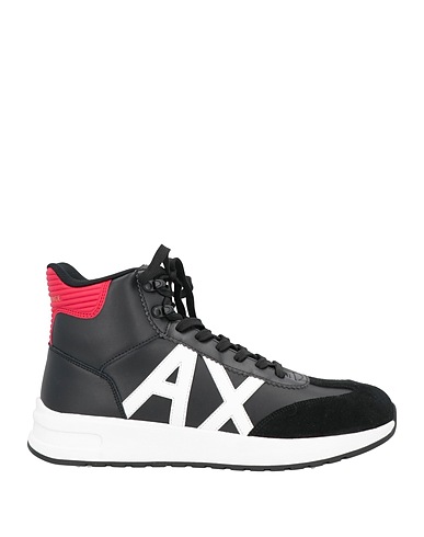 ARMANI EXCHANGE Sneakers Black 100% Bovine leather
