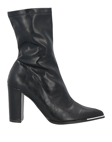 SEXY WOMAN Ankle boot Black Textile fibers