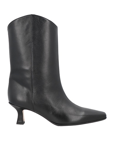 ANNA F. Ankle boot Black Soft Leather