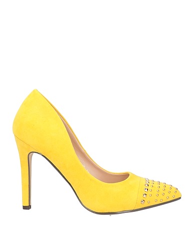 SEXY WOMAN Décolleté Giallo Fibre tessili