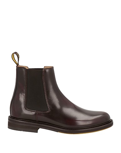 DOUCAL'S Ankle boot Dark brown Soft Leather