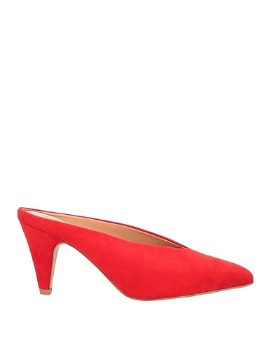 SEXY WOMAN Mules und Clogs Rot Gewebefasern