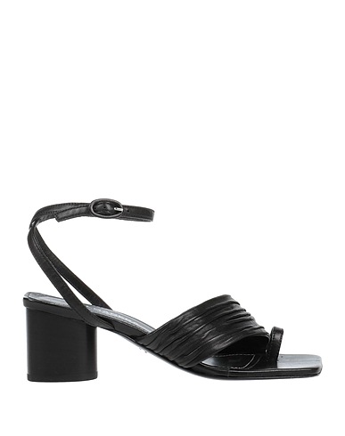 HALMANERA Flip flops Black Soft Leather