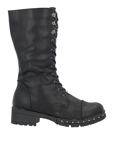 SEXY WOMAN Stiefel Schwarz Gewebefasern