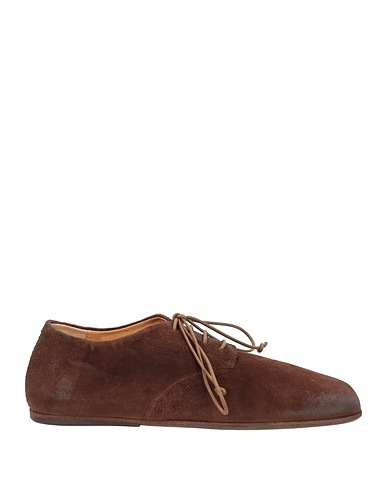MARSÈLL Laced shoes Chocolate brown Leather