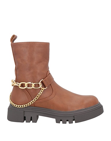 SEXY WOMAN Ankle boot Brown Textile fibres