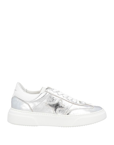 AMA BRAND Sneakers Silver Soft Leather