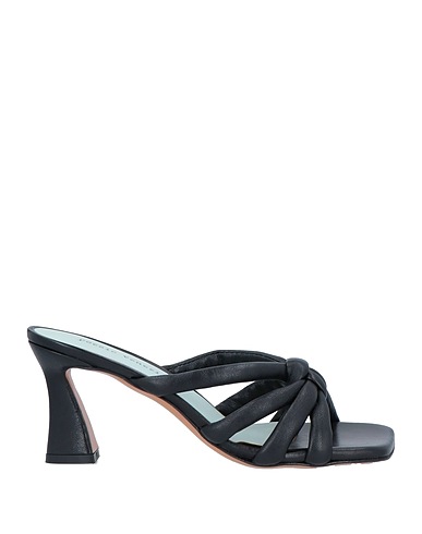 POESIE VENEZIANE Sandals Black Soft Leather