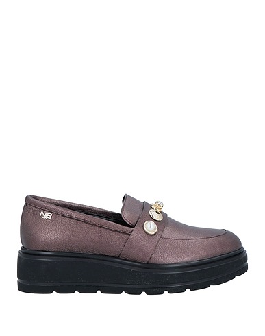 NORMA J.BAKER Loafers Bronze Soft Leather