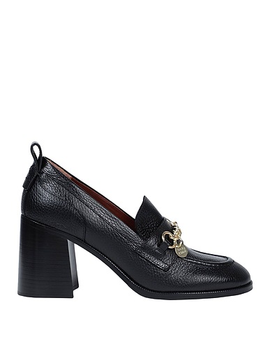 SEE BY CHLOÉ Loafers Black 100% Calfskin