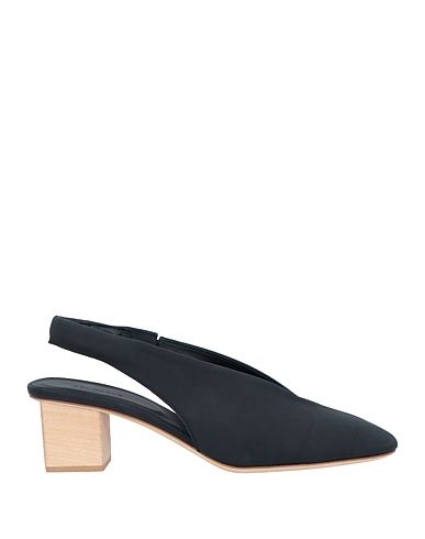 DEL CARLO Court Black Soft Leather