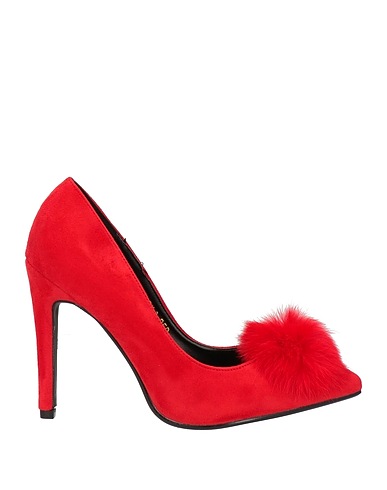 SEXY WOMAN Pumps Rot Gewebefasern