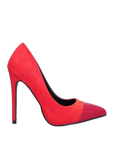 SEXY WOMAN Pumps Rot Gewebefasern