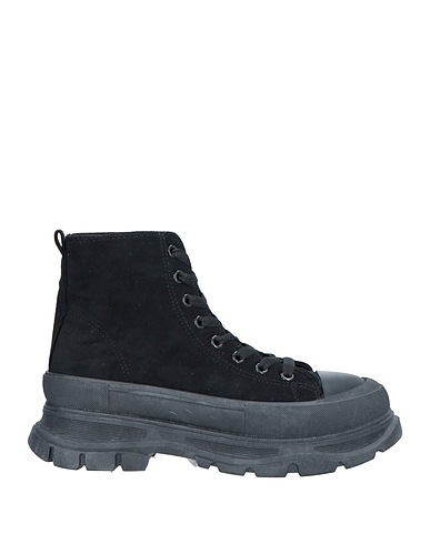 SEXY WOMAN Sneakers Black Textile fibres