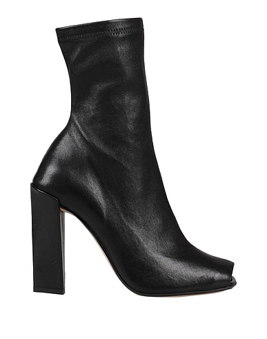 VICTORIA BECKHAM Ankle boot Black Lambskin, Other Fibres