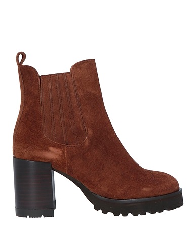 ELVIO ZANON Stiefelette Braun Leder
