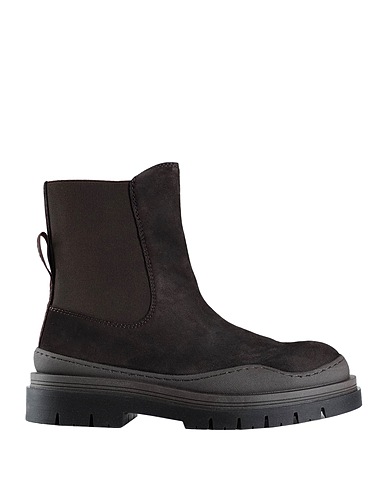 SEE BY CHLOÉ Ankle boot Dark brown Calfskin