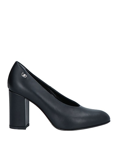 NORMA J.BAKER Court Black Soft Leather