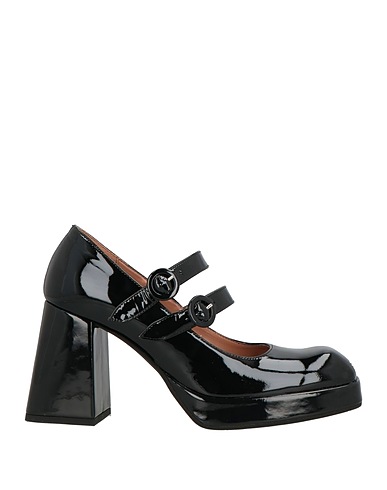 OVYÉ Court Black Soft Leather