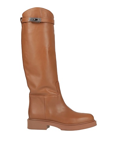 OVYÉ Boots Brown Calfskin