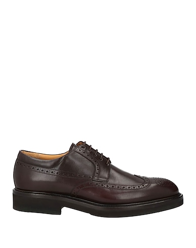 ARBITER Laced shoes Brown Calfskin