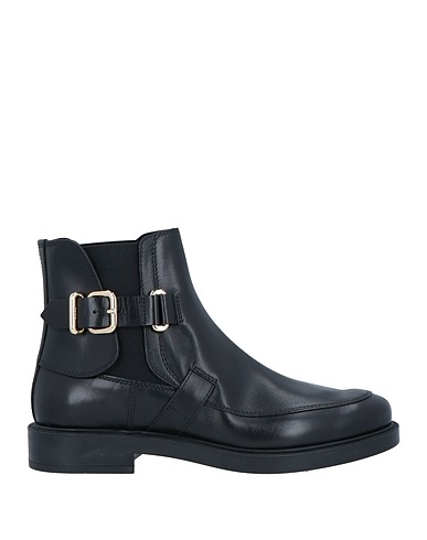 TOD'S 미들 부츠 블랙 가죽
