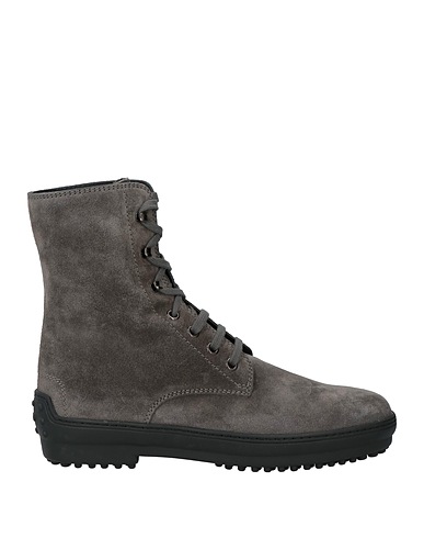 TOD'S Stiefelette Grau Leder