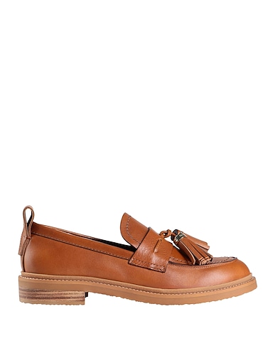 SEE BY CHLOÉ Loafers Tan 100% Calfskin