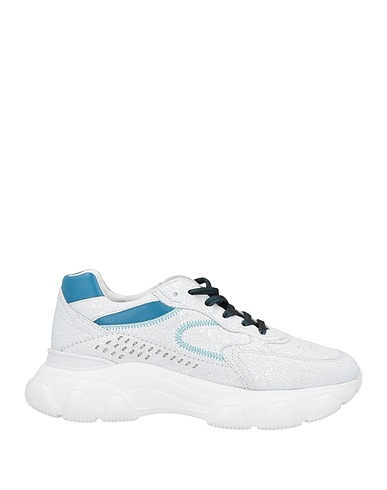 HOGAN Sneakers Light grey Soft Leather