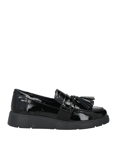 GEOX Loafers Black Soft Leather