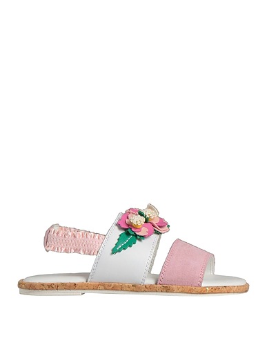 HOGAN Sandals White Leather