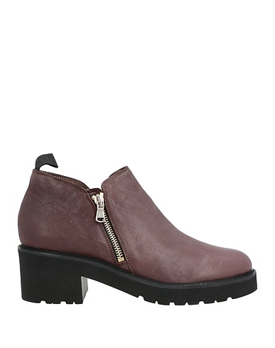 ALFREDO GIANTIN Ankle boot Brown Leather