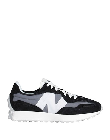 NEW BALANCE Sneakers 327
 Black Soft Leather, Textile fibres
