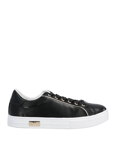 ARMANI EXCHANGE Sneakers Black Soft Leather