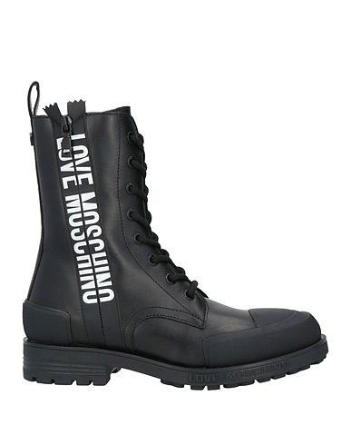 LOVE MOSCHINO Ankle boot Black Calfskin