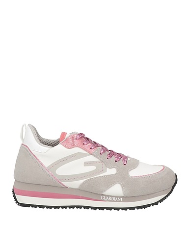 ALBERTO GUARDIANI Sneakers Off white Leder, Nylon