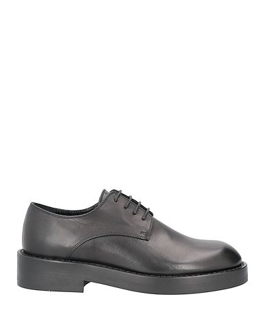 ANN DEMEULEMEESTER Laced shoes Black Soft Leather