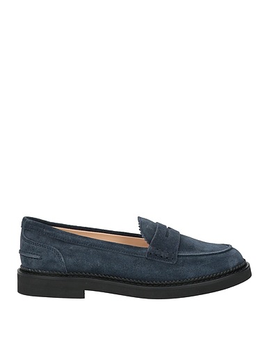 TOD'S Loafers Midnight blue Soft Leather