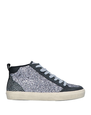 MANILA GRACE Sneakers Black Soft Leather, Textile fibres