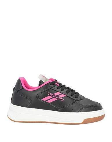 TRUSSARDI Sneakers Black Soft Leather