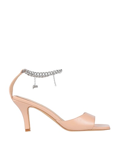 GAëLLE Paris Sandals Blush Textile fibres
