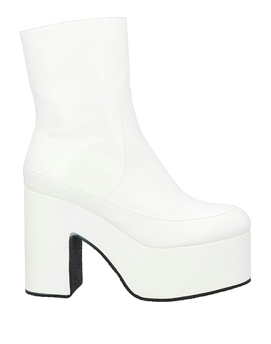 DRIES VAN NOTEN Ankle boot White Leather