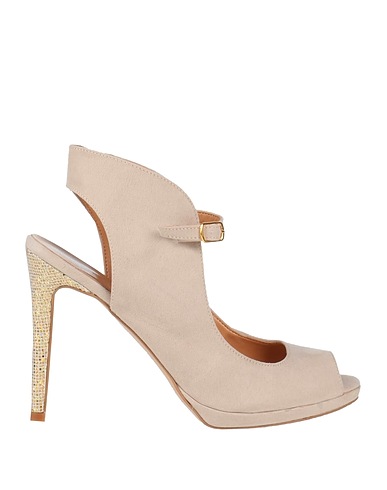 VIVIAN Sandali Beige Fibre tessili