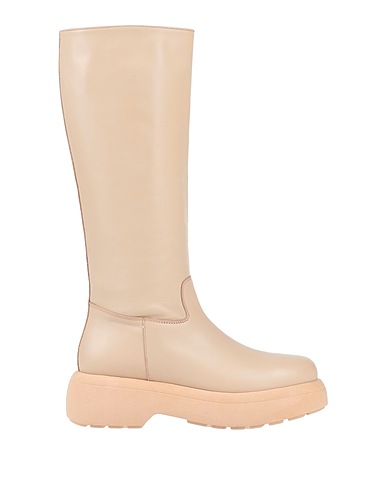 PARISIENNE Boots Beige Soft Leather